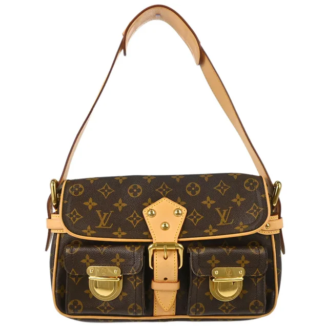 Louis Vuitton Monogram Hudson PM Shoulder Bag M40027 in Canvas from AMORE Vintage Tokyo
