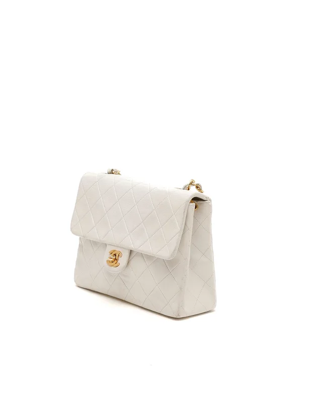 Chanel Classic Square Single Flap Bag in Woven leather from A Retro Tale, photo 2 of 12