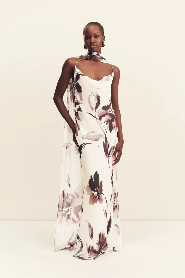 Shona Joy MARPESSA BIAS MAXI DRESS WITH SCARF from Shona Joy, photo 1 of 1