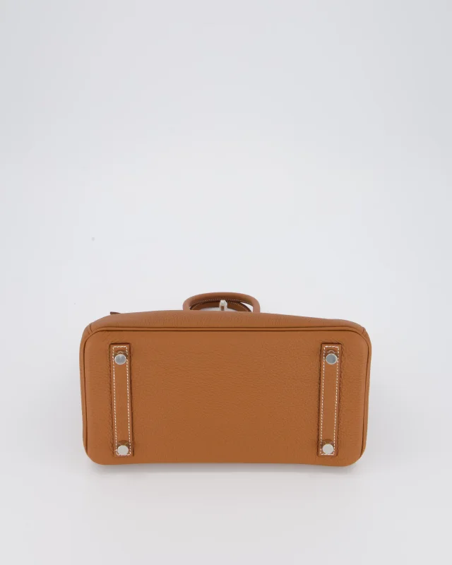 Hermès Birkin 25 Retourne Bag in Gold Togo leather from Sellier, photo 18 of 21