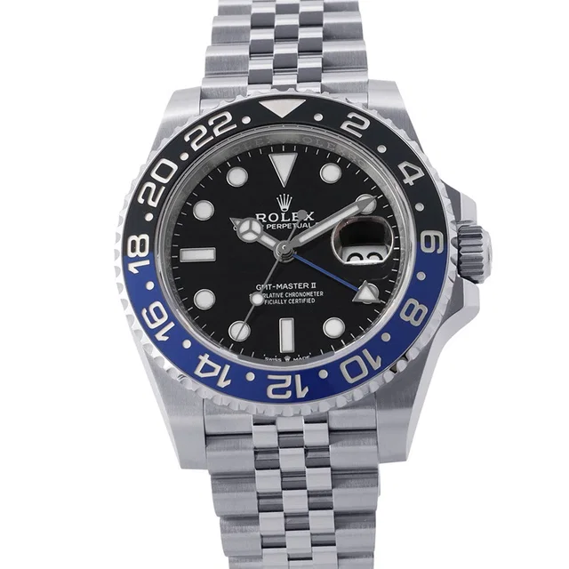 Rolex GMT MasterII W40mm Stainless Steel Black Dial126710BLNR in Black from GALLERY RARE