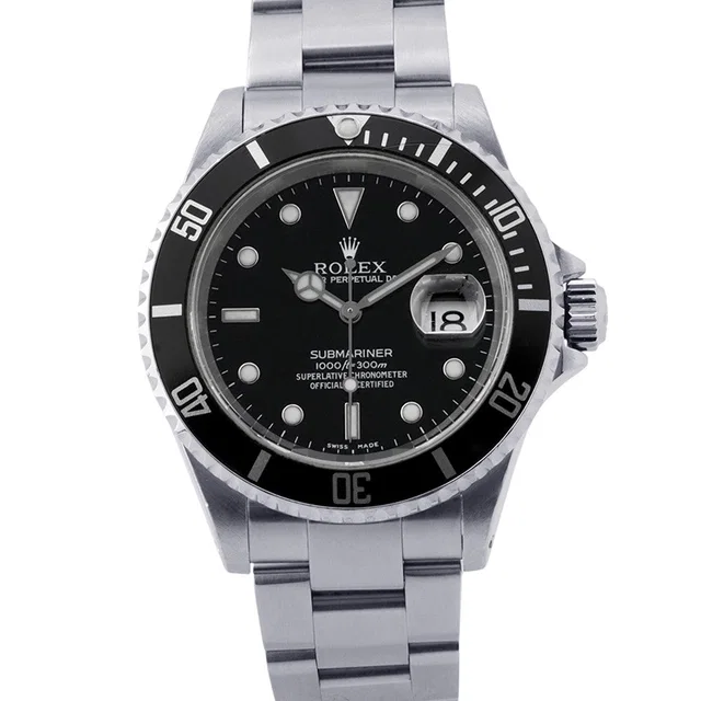 Rolex Submariner Date W40mm Stainless Steel Black Dial16610 in Black from GALLERY RARE
