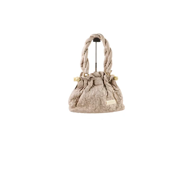 Louis Vuitton PM Monogram Olympe Lambskin Shoulder Pink Beige in Beige Lambskin from The Purse Affair