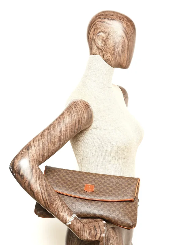 Celine Macadam Clutch Bag in Canvas from A Retro Tale, photo 8 of 8