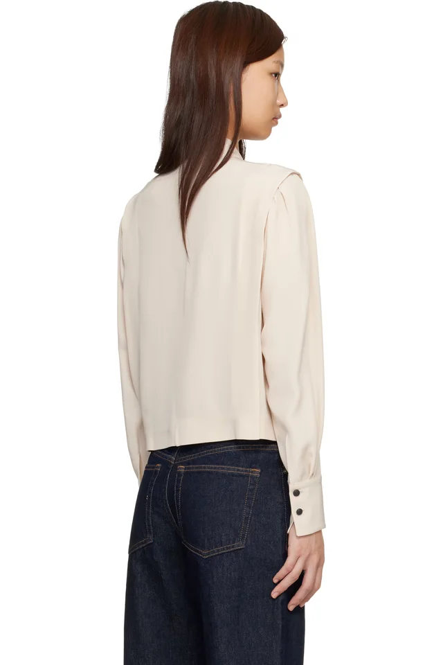 Isabel Marant Off-White Felissa Blouse, photo 3 of 4 from SSENSE