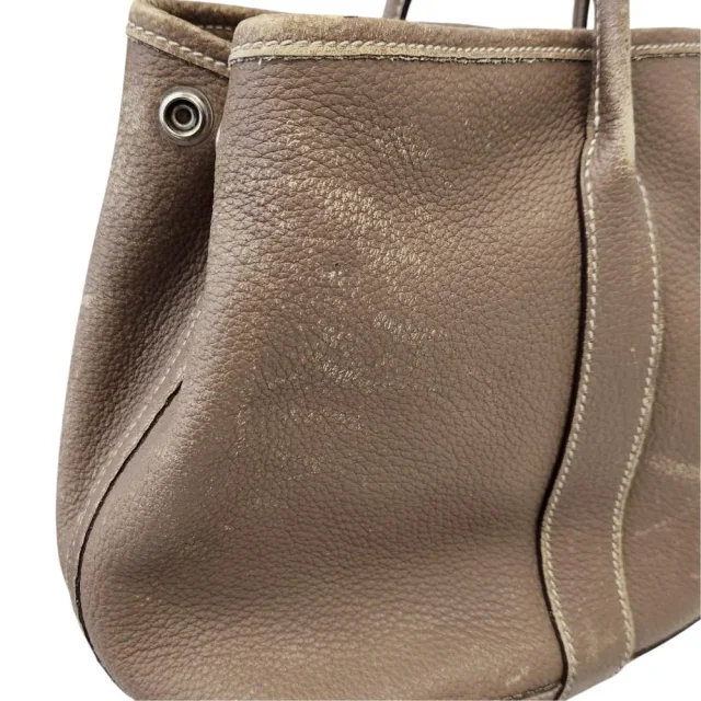 Hermès Garden PartyTPM Negonda Handbag in Beige Calfskin from LuxUness, photo 13 of 16