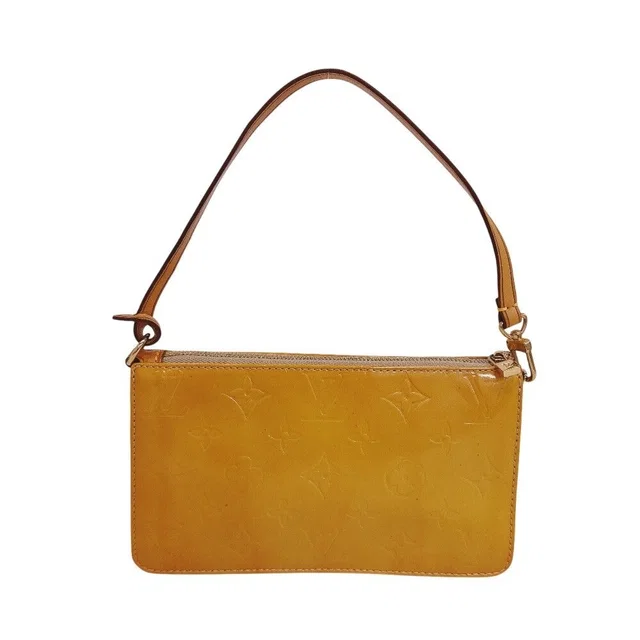 Louis Vuitton Lexington Monogram Vernis Handbag Yellow in Yellow from The Reluxe