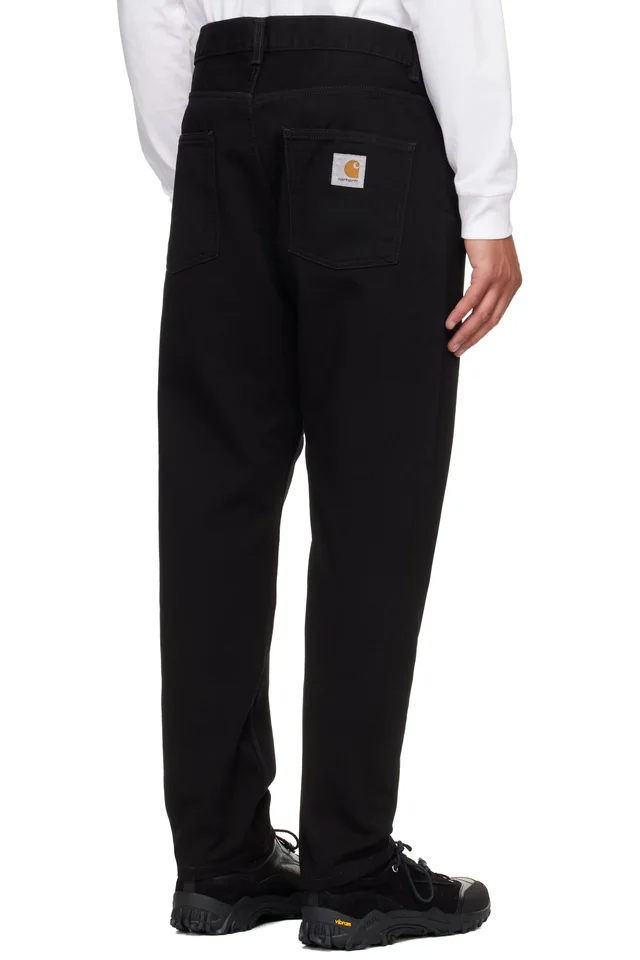 Carhartt Work In Progress Black Newel Jeans, photo 3 of 4 from SSENSE