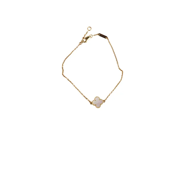 Van Cleef & Arpels Sweet Mother of Pearl Bracelet from The Purse Affair
