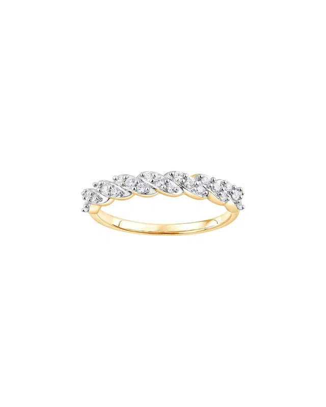 Lab Grown Diamonds Silver 0.25 ct. tw. Lab-Grown Diamond Ring, image 1 of 1 from Rue La La
