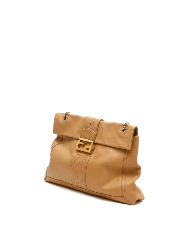 Fendi Vintage Maxi Baguette Bag in Leather from A Retro Tale, photo 2 of 2