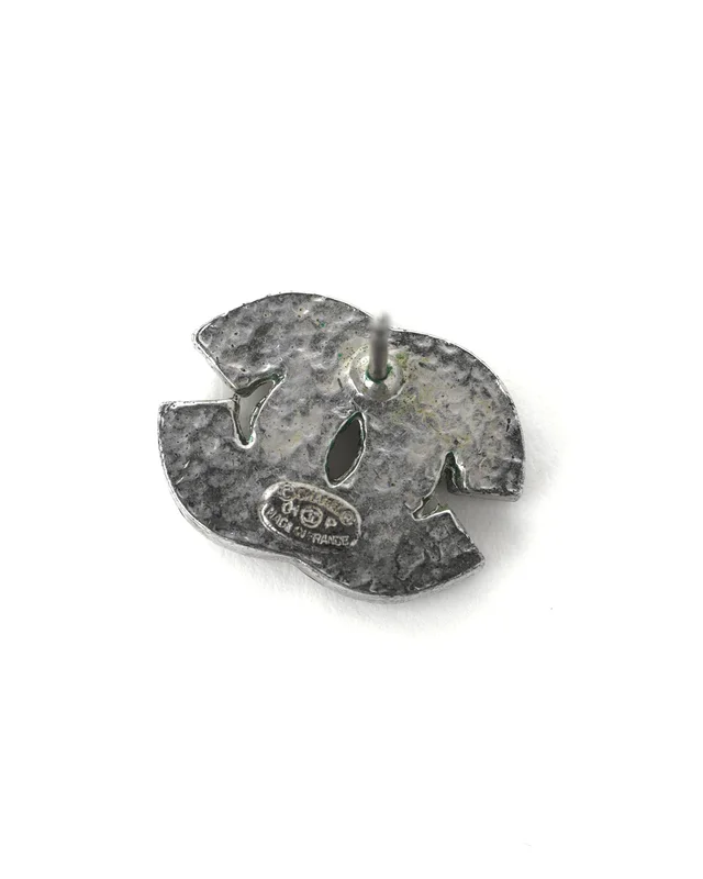 Chanel CC Rhinestone Earrings from A Retro Tale, photo 4 of 5