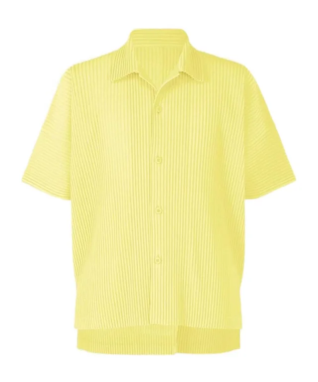 Homme Plissé Issey Miyake Monthly Colors August Pleated Shirt, image 1 of 1 from SENSER