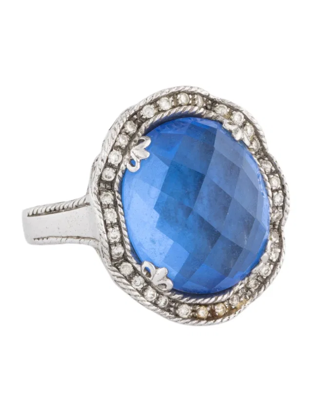 Charriol Quartz & Diamond Cocktail Ring in multicolor from The RealReal