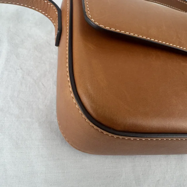 Celine Claude Shoulder Bag in calfskin, Calfskin leather, Metal from Reowned, photo 10 of 12