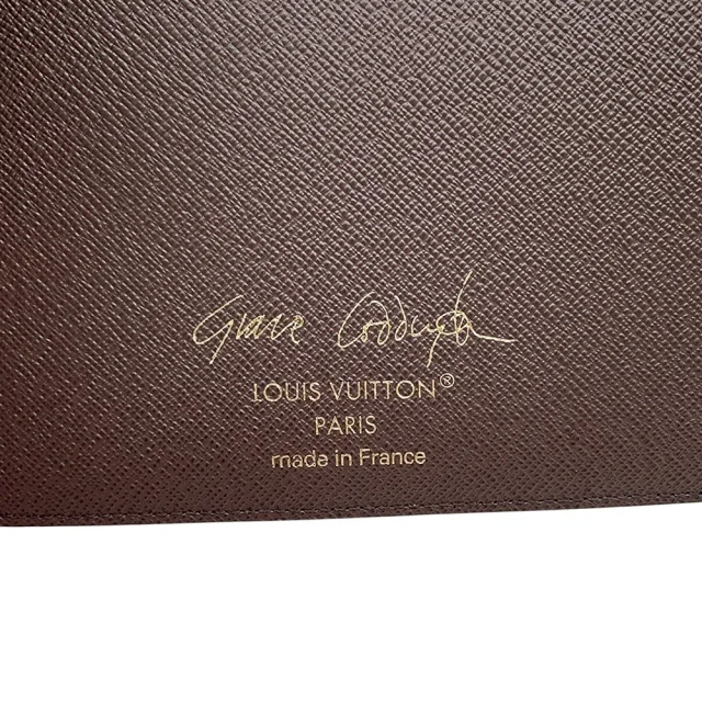 Louis Vuitton Agenda Cover Bureau Grace Coddington Collaboration BrownGI1395 Monogram Size MM from GALLERY RARE, photo 8 of 9