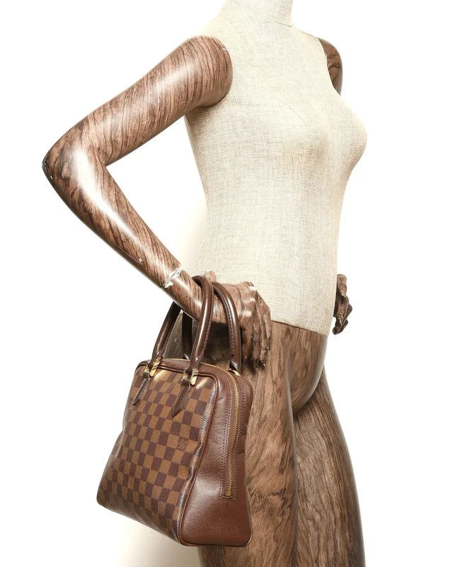 Louis Vuitton Damier Ebene Triana Bag in Brown Canvas from A Retro Tale, photo 10 of 10