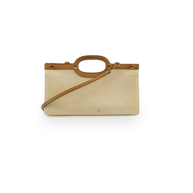 Louis Vuitton Roxburry Vernis Bag Light Yellow in Yellow Leather from The Purse Affair