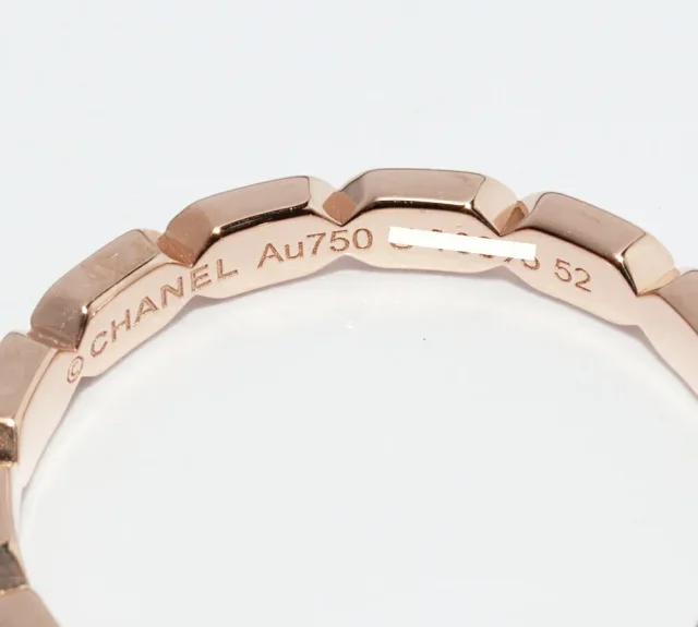 Chanel Première Promesse Au750 Ring in Gold Rose Gold from LuxUness, photo 3 of 3