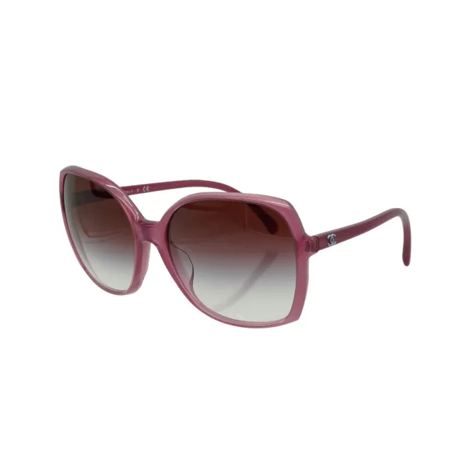 Chanel Vintage Cocomark Sunglasses Purple Eyewear in Purple from Luxury Promise, photo 1 of 1