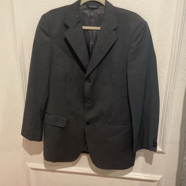 Alexander Mcqueen X Loro Piana Charcoal Blazer in gray from Poshmark