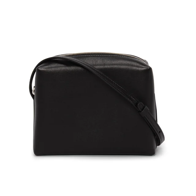 The Row Regent Cross Body Bag in Black Lambskin from Blue Spinach
