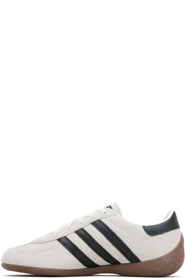 adidas Originals Taupe Handball Spezial Lo Pro Sneakers, photo 3 of 5 from SSENSE