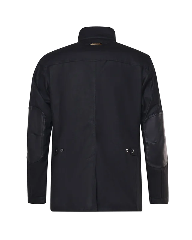 Barbour Ogston High-Neck Waxed Jacket, photo 3 of 6 from SENSER