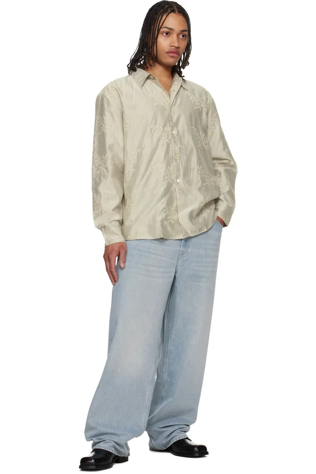 OUR LEGACY Blue Vast Cut Jeans, photo 4 of 4 from SSENSE