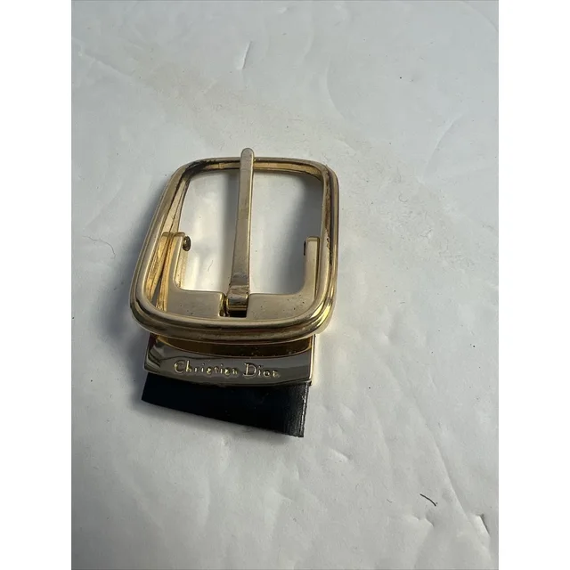 Dior Vintage Gold Tone Metal Belt Buckle in gold from Poshmark