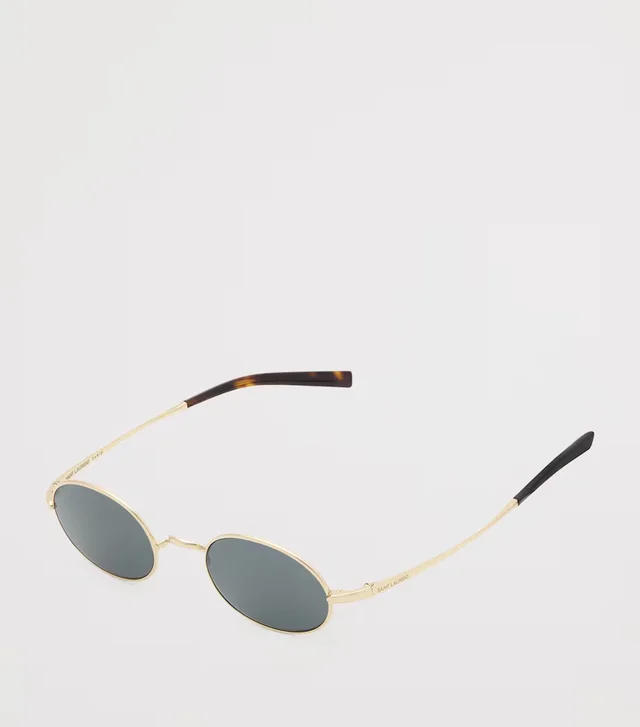 Saint Laurent oval-frame sunglasses, photo 2 of 2 from SENSER