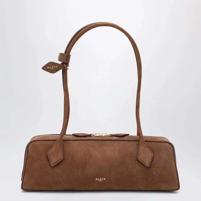 Alaïa Le Teckel Medium Brown Nubuck Leather Bag in multicolor Suede from Grailed, photo 1 of 1