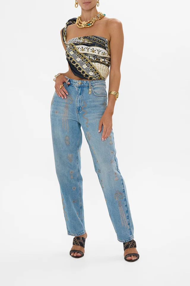 Camilla eBoutique MILLA SACRED SYMBOLS GIRLFRIEND JEAN DENIM from CAMILLA, photo 1 of 1