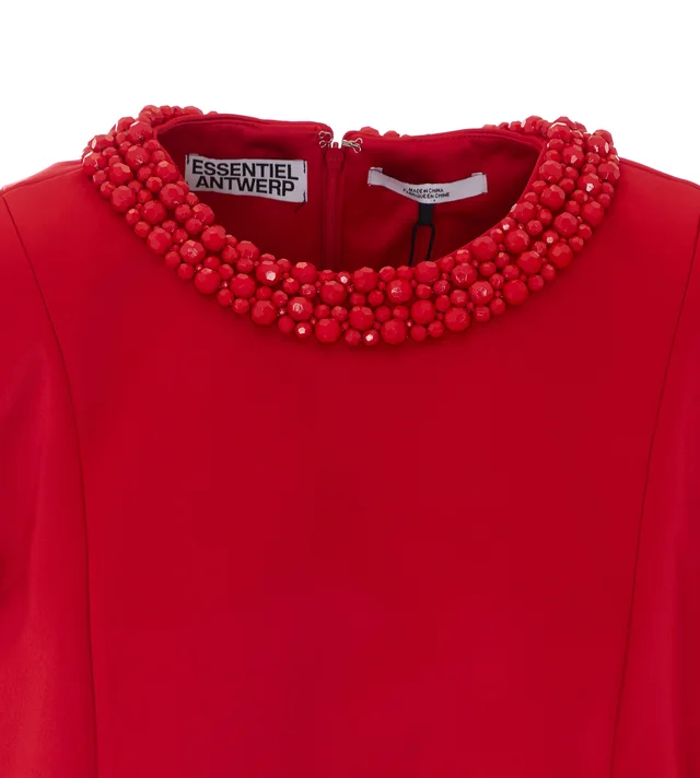 Essentiel Antwerp Kaylin Embellished Shift Dress, photo 4 of 4 from SENSER