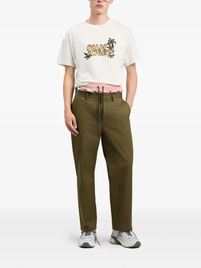 Palm Angels logo-graphic T-shirt, photo 2 of 2 from FARFETCH