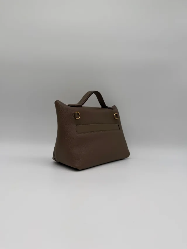 Hermès 24/ - 21 Etoupe Evercolor/Swift Gold Hardware in Taupe Swift leather from Luxury Promise, photo 6 of 11