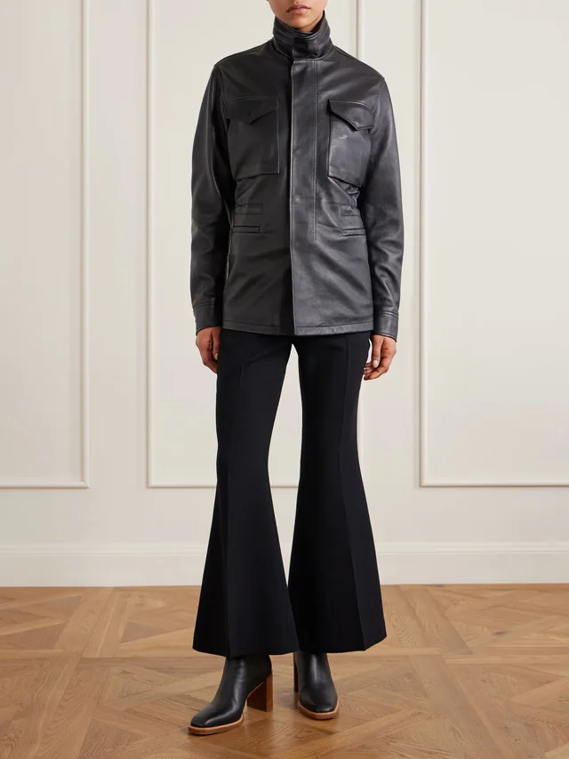 GABRIELA HEARST Darwin leather jacket in Black, photo 2 of 2 from NET-A-PORTER (Canada)