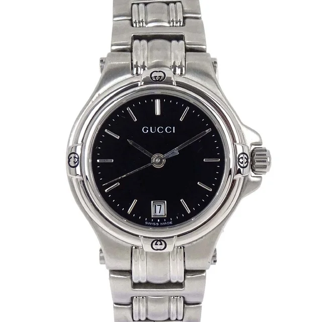 Gucci 9040L Quartz Watch SS from AMORE Vintage Tokyo