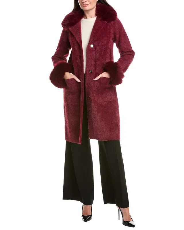 Joseph Ribkoff Long Coat, image 1 of 1 from Gilt