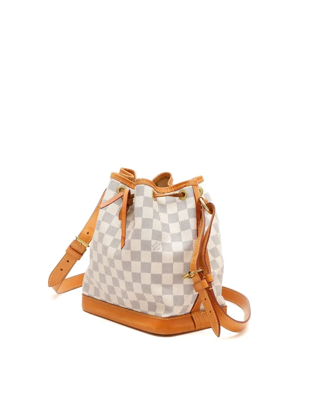 Louis Vuitton Damier Azur Noé BB Bag in Canvas from A Retro Tale, photo 2 of 10