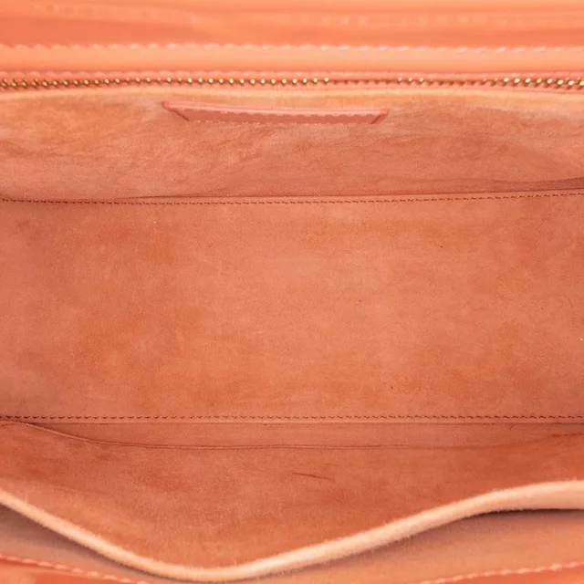 Dior Lady Medium Patent Orange in Orange Patent leather from SACLÀB, photo 5 of 7