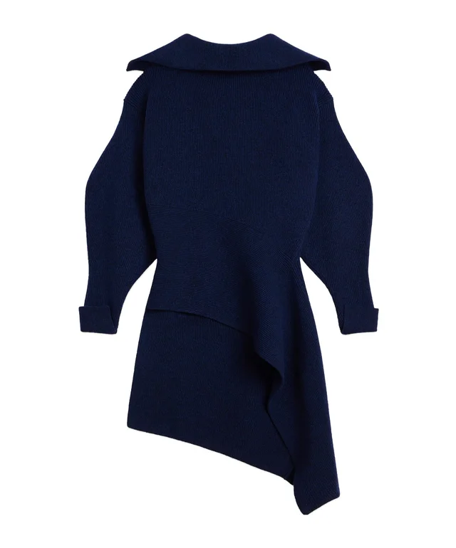 Givenchy Asymmetric High Neck Knitted Dress from SENSER, photo 1 of 1
