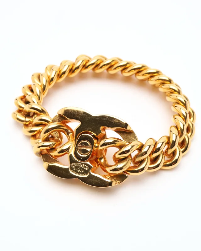 Chanel Coco Mark Turn Lock Bracelet from A Retro Tale, photo 4 of 4