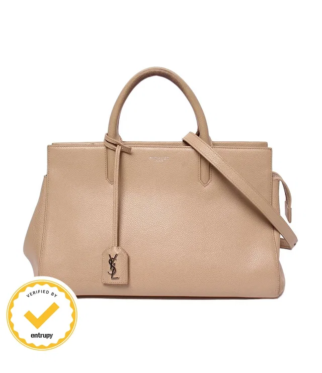 Saint Laurent 2-Way Shoulder Bag Crossbody Cabas Rive Gauche from The Reluxe
