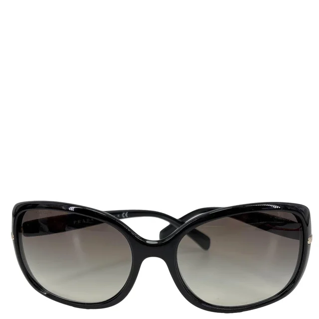 Prada SPR 08O Acetate Frame Sunglasses Black in Black from Dallas Designer Handbags