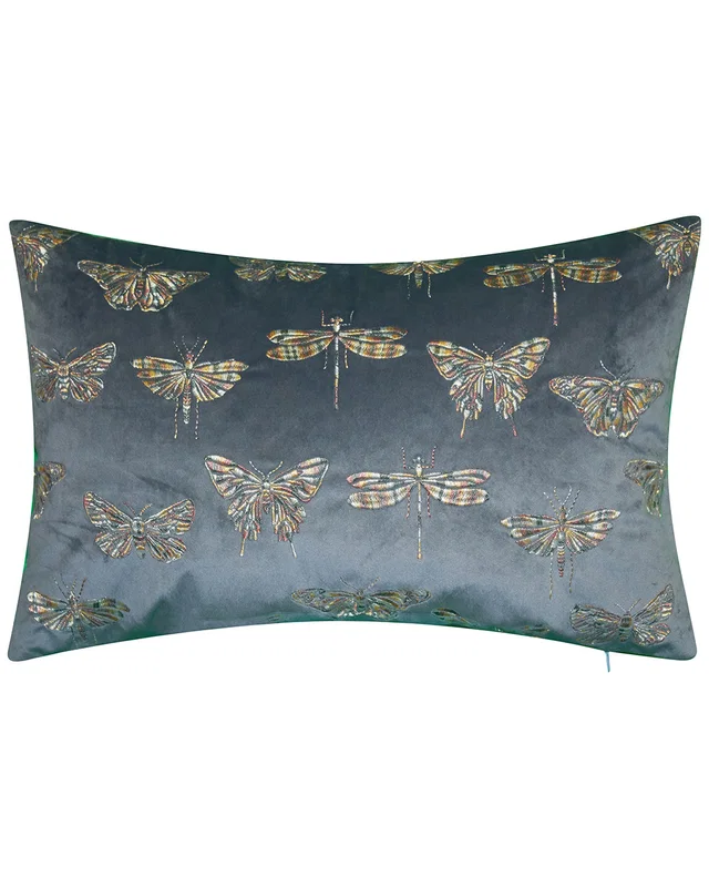 Edie Home Butterfly Decorative Throw Pillow, image 1 of 1 from Rue La La