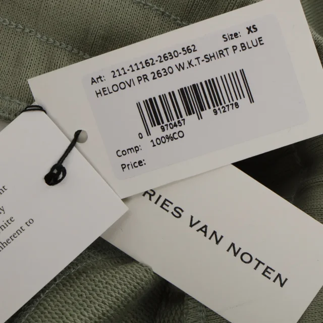 Dries Van Noten Drawstring Jogger Pants in Olive Cotton in green, photo 6 of 6 from ShopSimon