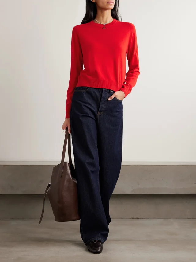 ARCH4 Organic cashmere sweater in Red, photo 2 of 2 from NET-A-PORTER (Canada)