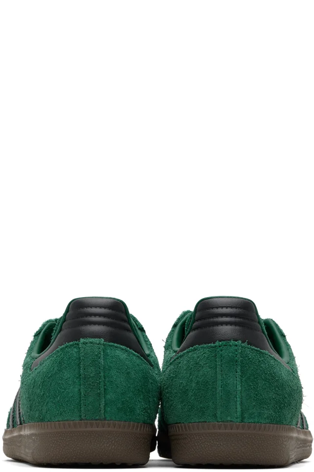 adidas Originals Green Samba OG Sneakers, photo 2 of 2 from SSENSE