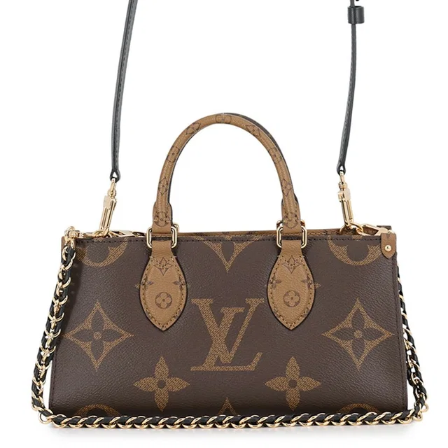 Louis Vuitton Monogram Reverse Giant On The Go East West Chain Tote Bag from The Reluxe